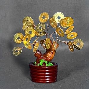 Small “Good Luck” Coin Tree